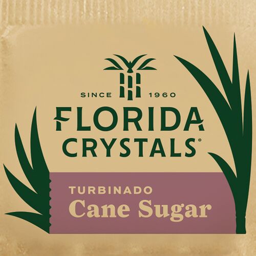 Florida Crystals® Turbinado Cane Sugar Packets - 4.5 gram, 1200 Count