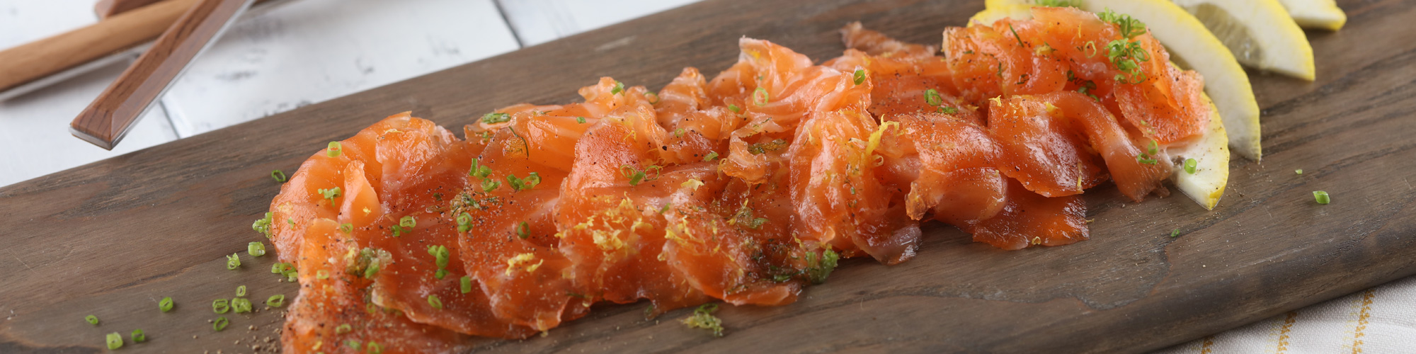 Dill and Citrus Cured Salmon