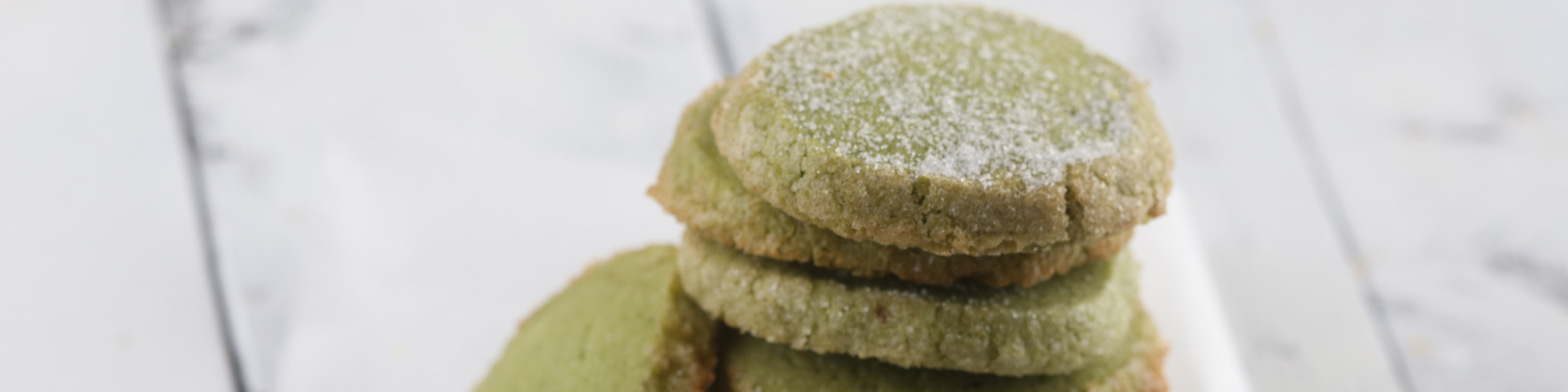 Matcha Green Tea Sugar Crisps