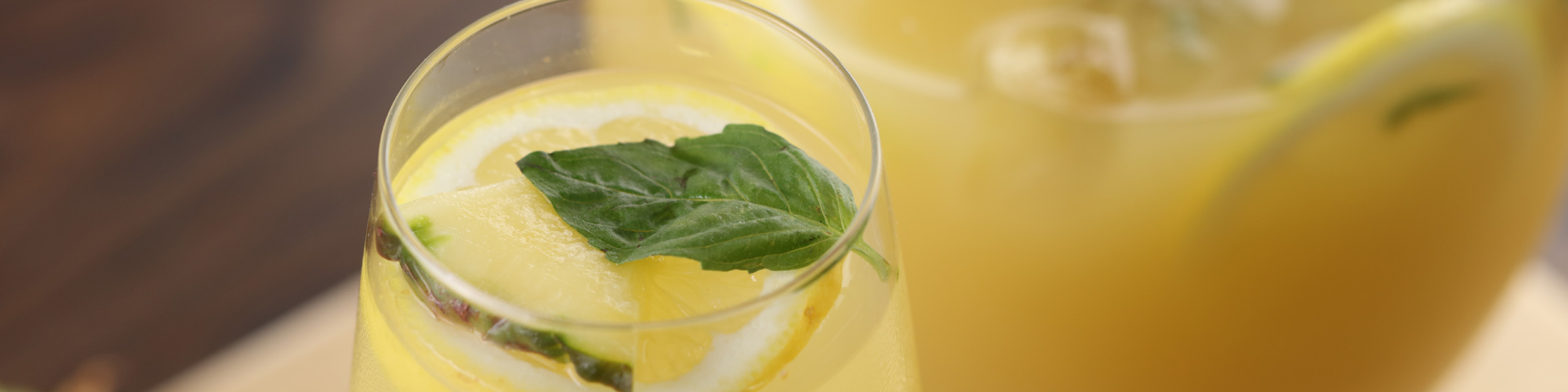 Pineapple Basil Lemonade