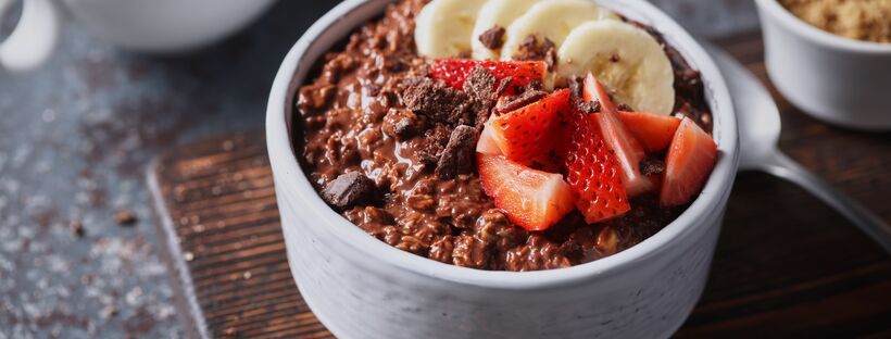 Art-Mexican Chocolate Overnight Oats