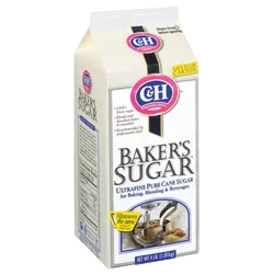C&H® Pure Cane Bakers Special Sugar - 4 lb. Carton