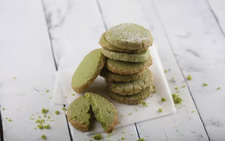 Matcha Green Tea Sugar Crisps