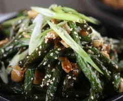 Blistered Sesame Green Beans