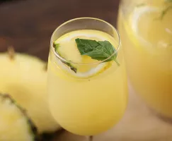 Pineapple Basil Lemonade