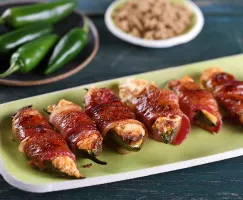 Brown Sugar Bacon Jalapeno Poppers