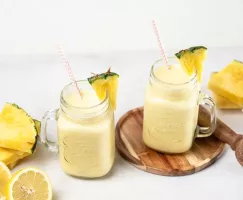 Whipped Pineapple Lemonade