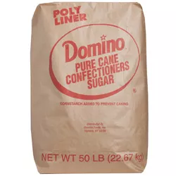 Domino® Pure Cane Confectioners 10X - 50 lb. Bag