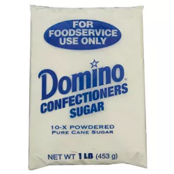 Domino® Pure Cane Powdered 10X - 1 lb. Poly