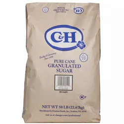 C&H® Pure Cane Granulated Sugar - 50 lb. Bag