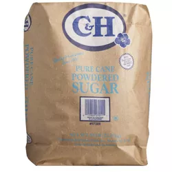 C&H® Powdered 10X - 50 lb. Bag