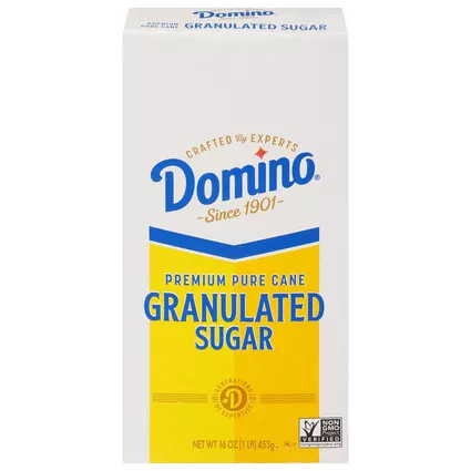 Domino® Pure Cane Granulated Sugar - 1 lb. Carton