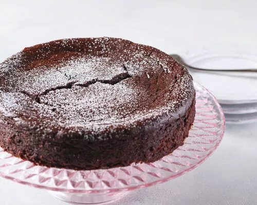 FlourlessBittersweetChocolateCake