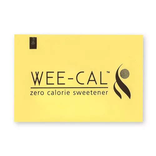 Wee-Cal® Sucralose Sweetener (Yellow) Packets - 1 Gram, 2000 Count