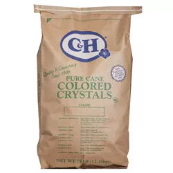 C&H® Pure Cane Orange Colored Crystals