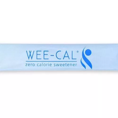 Wee-Cal® Aspartame Sweetener (Blue) Sticks - 1 Gram, 2000 Count
