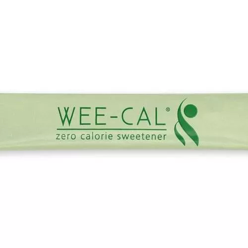 Wee-Cal® Stevia Sweetener (Green) Sticks - 1 Gram, 2000 Count