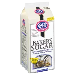 C&H® Pure Cane Bakers Special Sugar - 4 lb. Carton
