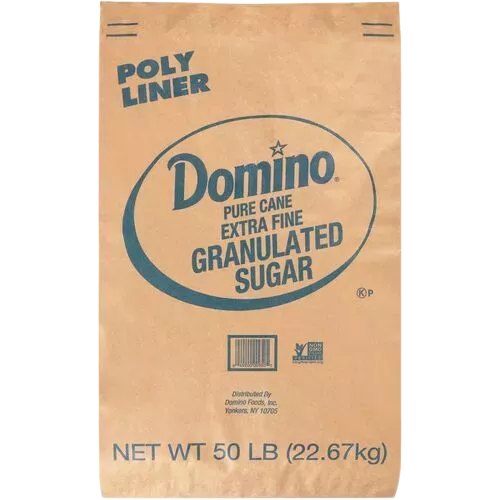 Domino® Pure Cane Extra Fine Granulated Sugar - 50 lb. Bag